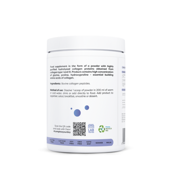 Collagen - Hydrolyzed type I & III collagen (300 g)