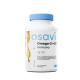 Omega-3 + D3 IMMUNO, 1300 mg + 2000 SV (60 mīkstās kapsulas, citrona garša)