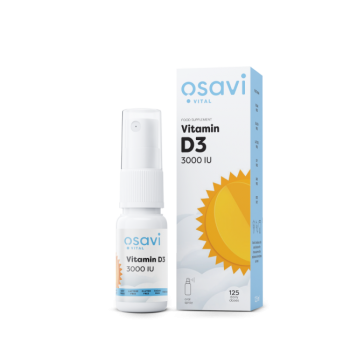 D3 vitamīns 3000 SV (12,5 ml aerosols)
