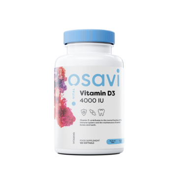 Vitamin D3, 4000 IU (120 softgels)