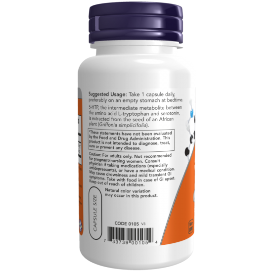 5-HTP 100 mg (120 veg capsules)