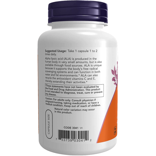 Alpha Lipoic Acid 100 mg (120 caplsules)