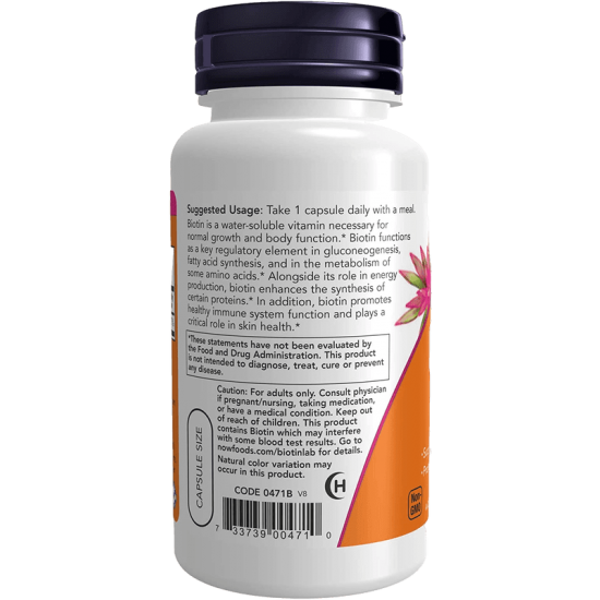 Biotiin 5000 mcg (60 kapslit)