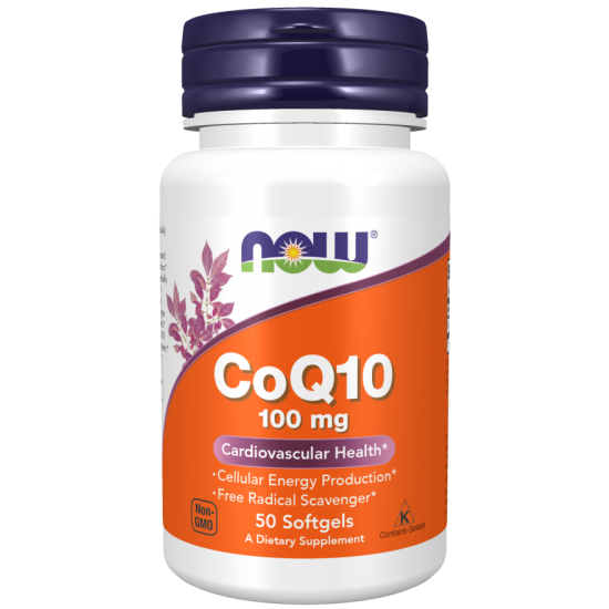 CoQ10 100 mg  50 (soft gels)