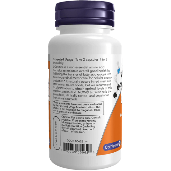 L-Carnitine 250 mg (60 capsules)