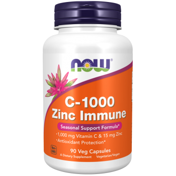 Vitaminas C-1000 Cinko imuninė sistema (90 kapsulių)