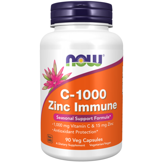 Vitamīns C-1000 Zinc Immune (90 kapsulas)
