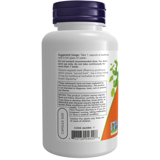 Cascara sagrada 450 mg (100 capsules)