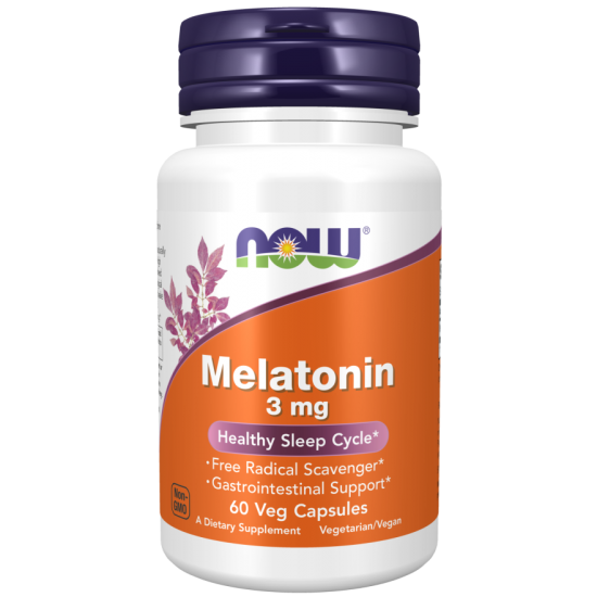 Melatonīns 3 mg (60 kapsulas)