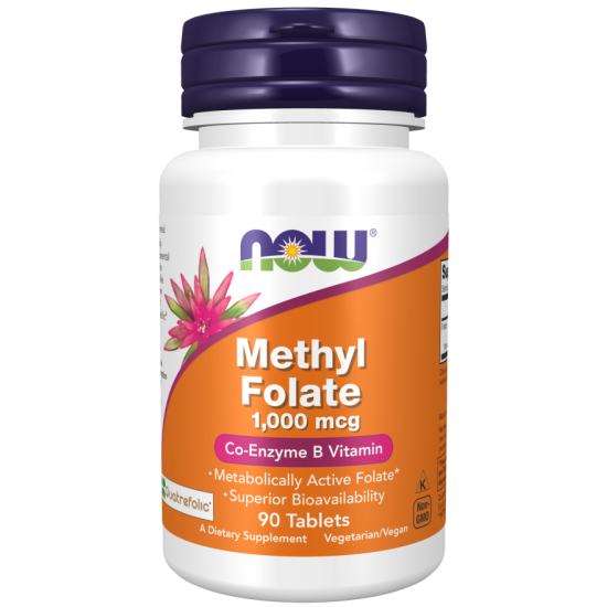 Metüülfolaat 1000 mcg (90 tabletti)