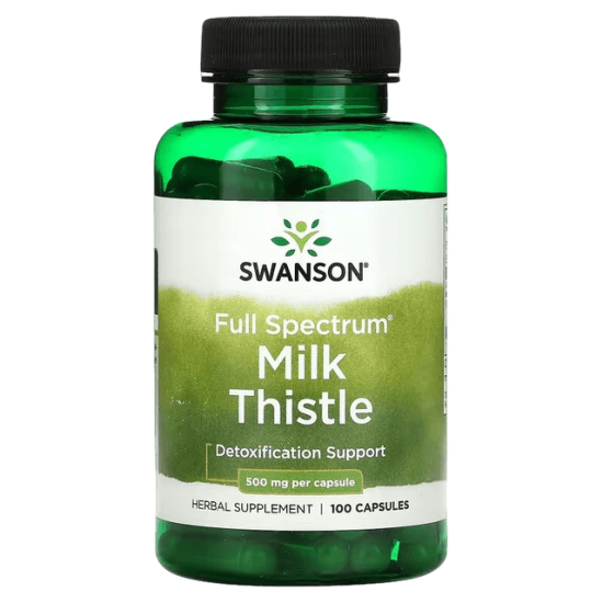 Milk Thistle, 500mg  (100 caps)