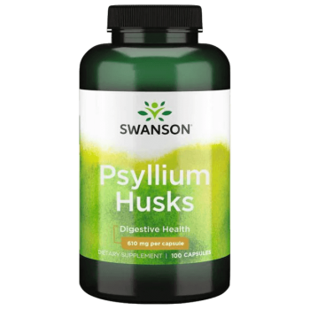 Psyllium Husks 610 mg (100 capsules)