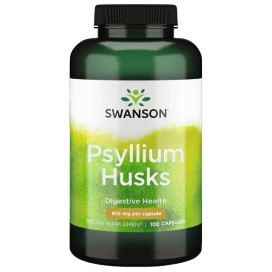 Psyllium Husks 610 mg (100 kapslit)