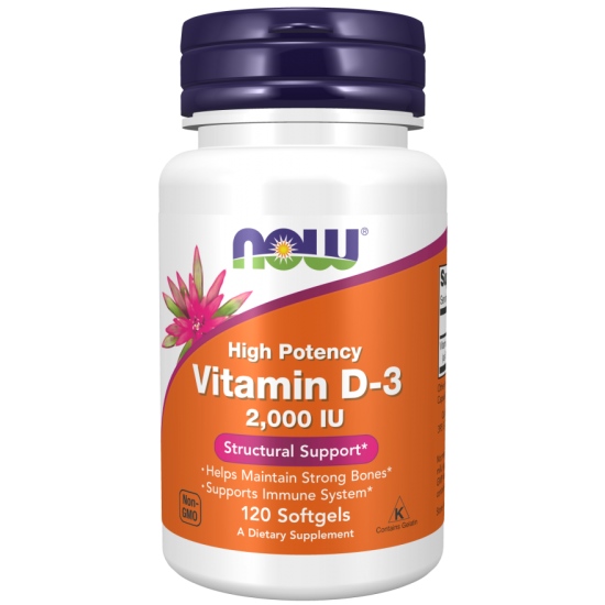 Vitamin D-3 2000 IU (120 soft gels)