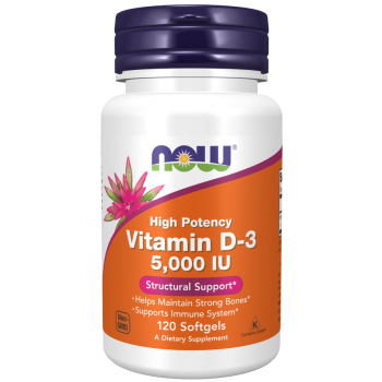 D3-vitamiin 5000 RÜ (120 pehmet geeli)